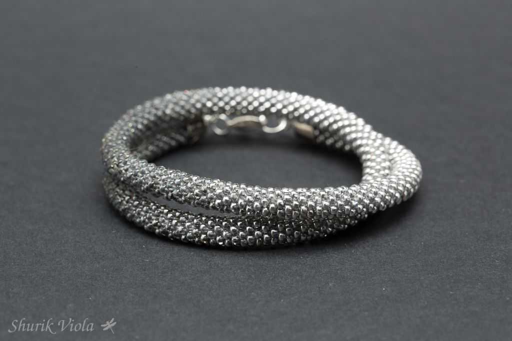 Necklace or two turns bracelet / Collier ou bracelet à deux tours - Shurik Viola