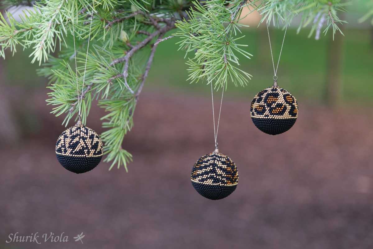 Boules de Noël Safari / Christmas balls Safari