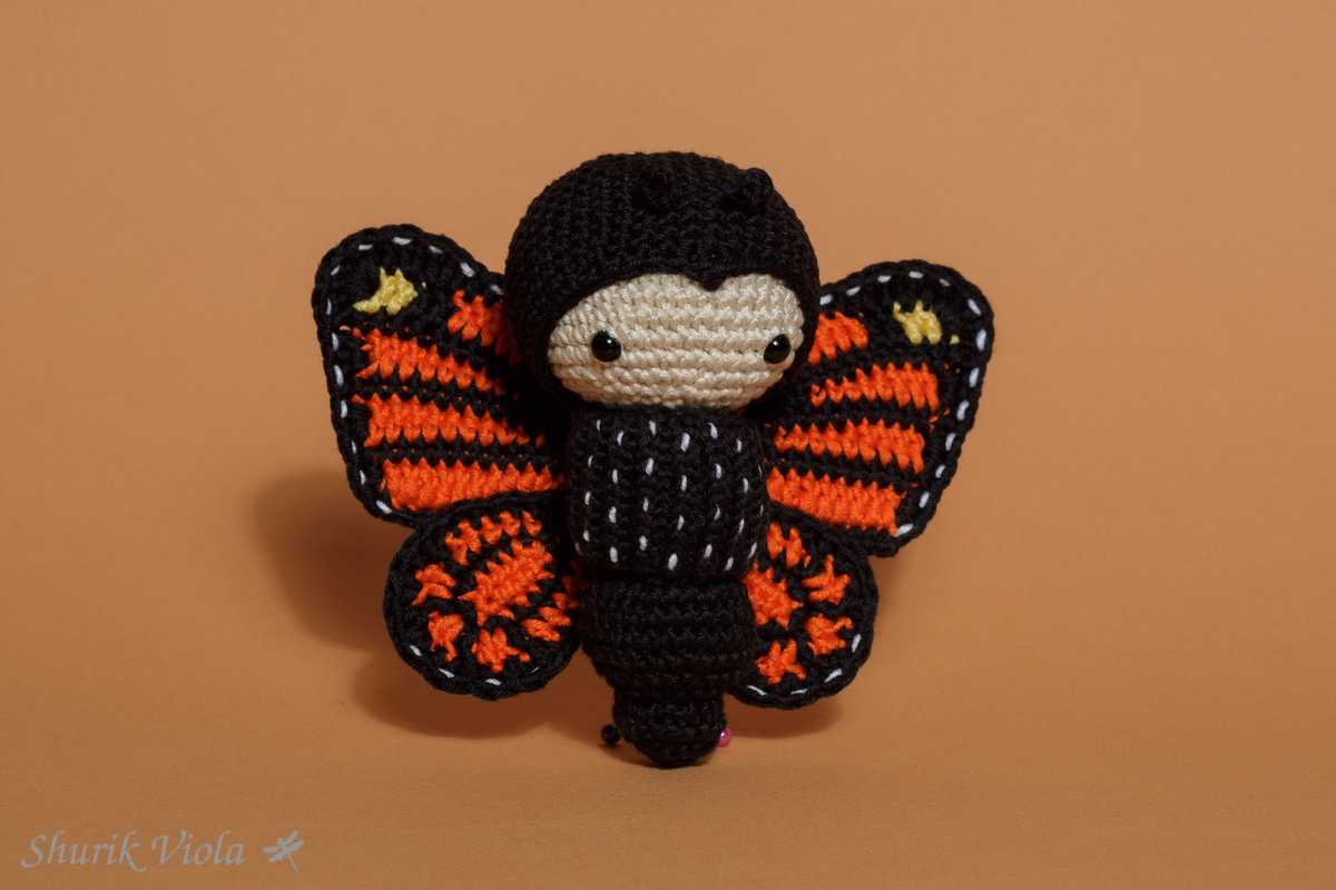 Toy Lalylala Monarch Butterfly / Jouet Lalylala Papillon Monarque 