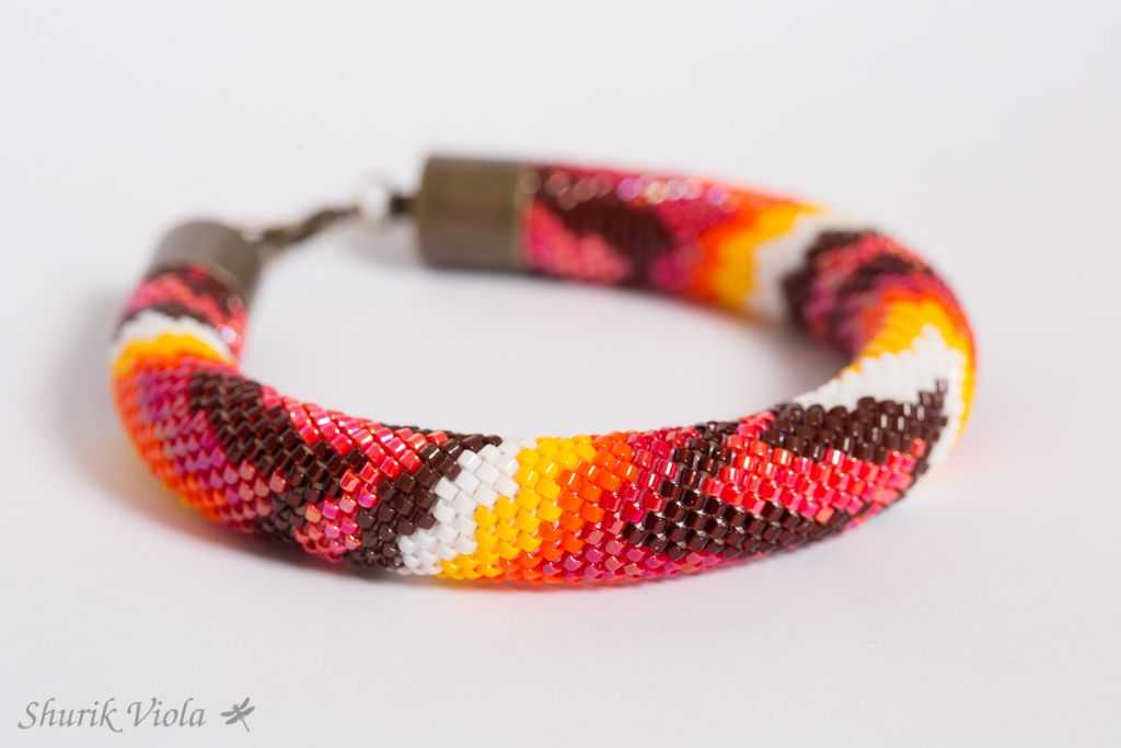 Seed bead bracelet / Bracelet en perles de rocaille - Shurik Viola